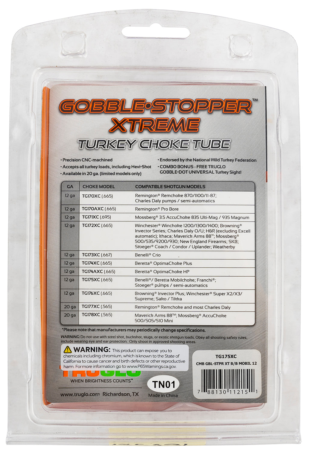 TRU TG-TG175XC   CMB GBL-STPR XT B B MOBIL 12