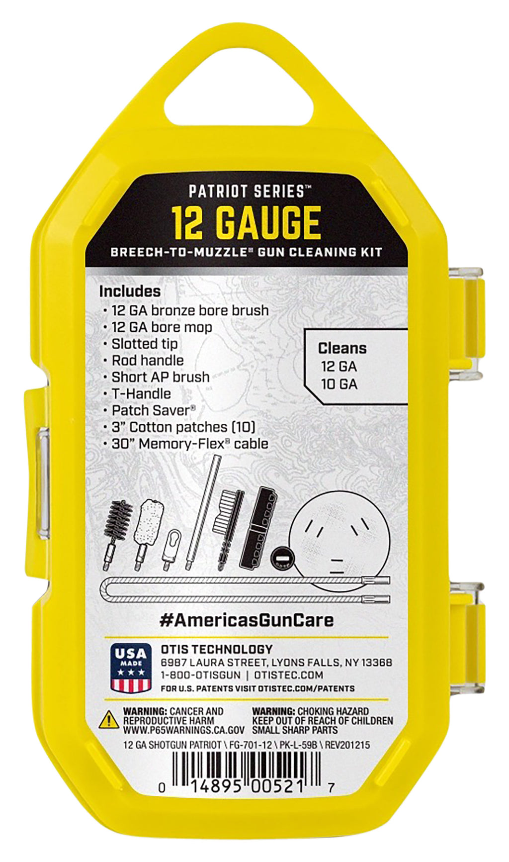 OTIS FG-701-12     PATRIOT  12G     CLN KIT