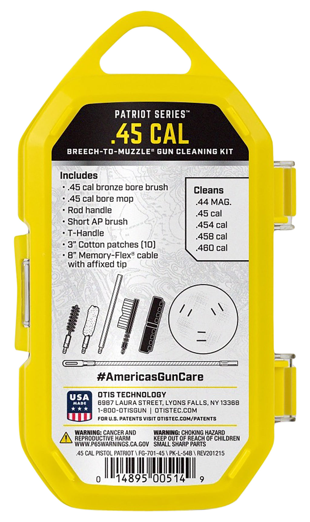 OTIS FG-701-45     PATRIOT  .45     CLN KIT