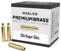 NOS 10056 CUSTOM BRASS 204 RUGER    50