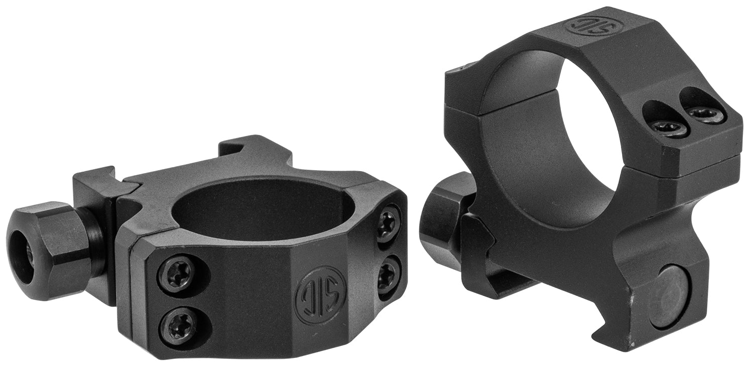 SIG SOA10019    ALPHA1 RNGS 1IN  LOW  ALUM MAT BLK