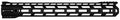 RISE RA-905-150-BLK     LGWT RAIL MLOK 15"  BLK