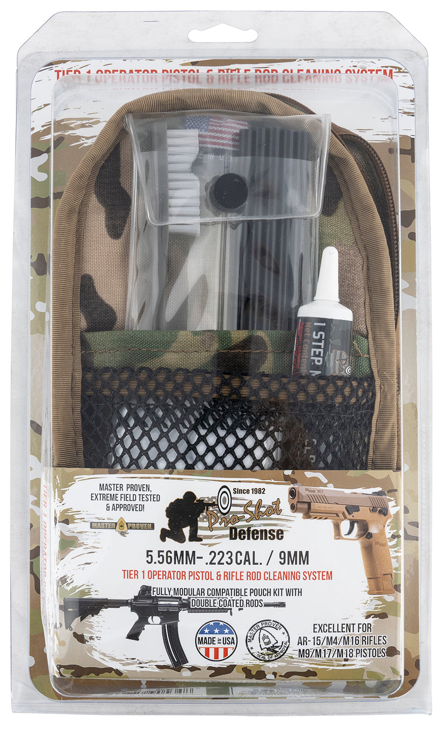 PROSHOT MMULTI-CAM-5.56/9MM  TACT ROD KIT 556/9MM