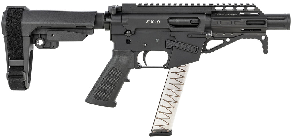 FREEDOM ORDNANCE FX9P4S       9MM 4" BRACE 31R