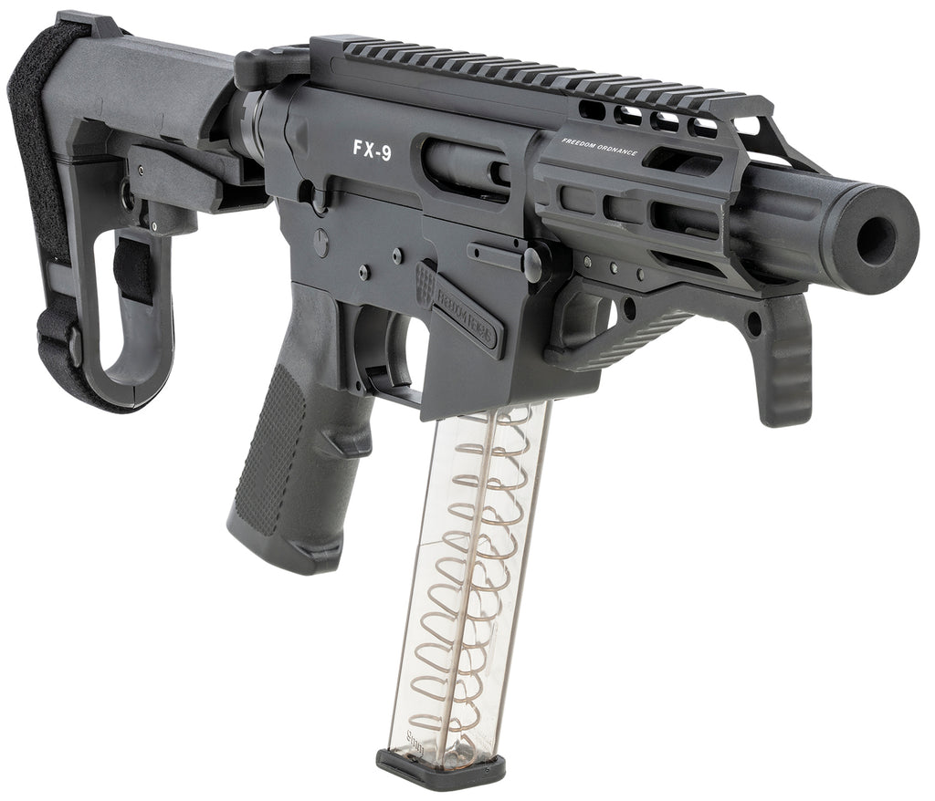 FREEDOM ORDNANCE FX9P4S       9MM 4" BRACE 31R