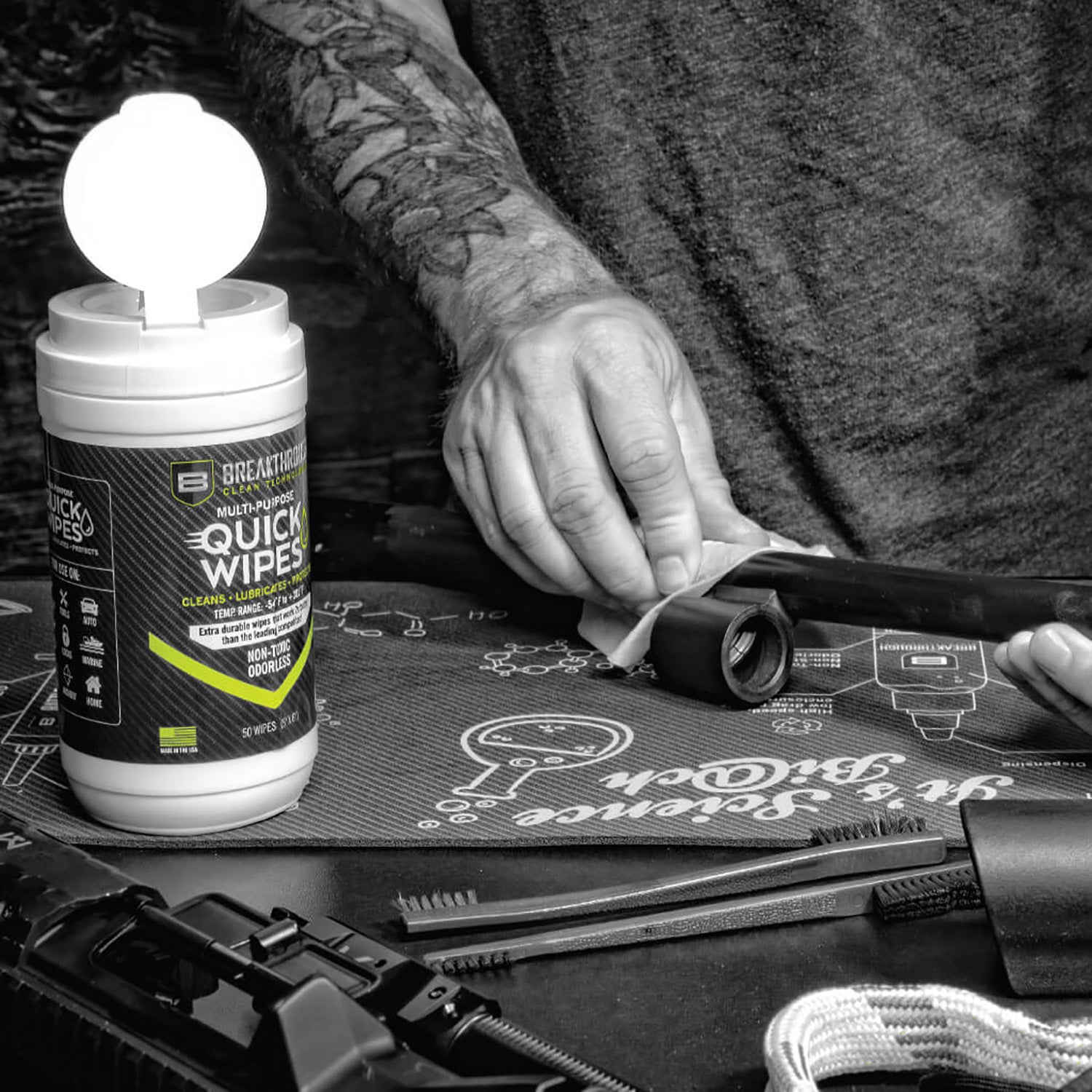 BRKTHRU BT-CLP-QW-50      SYN CLP QUICK WIPES