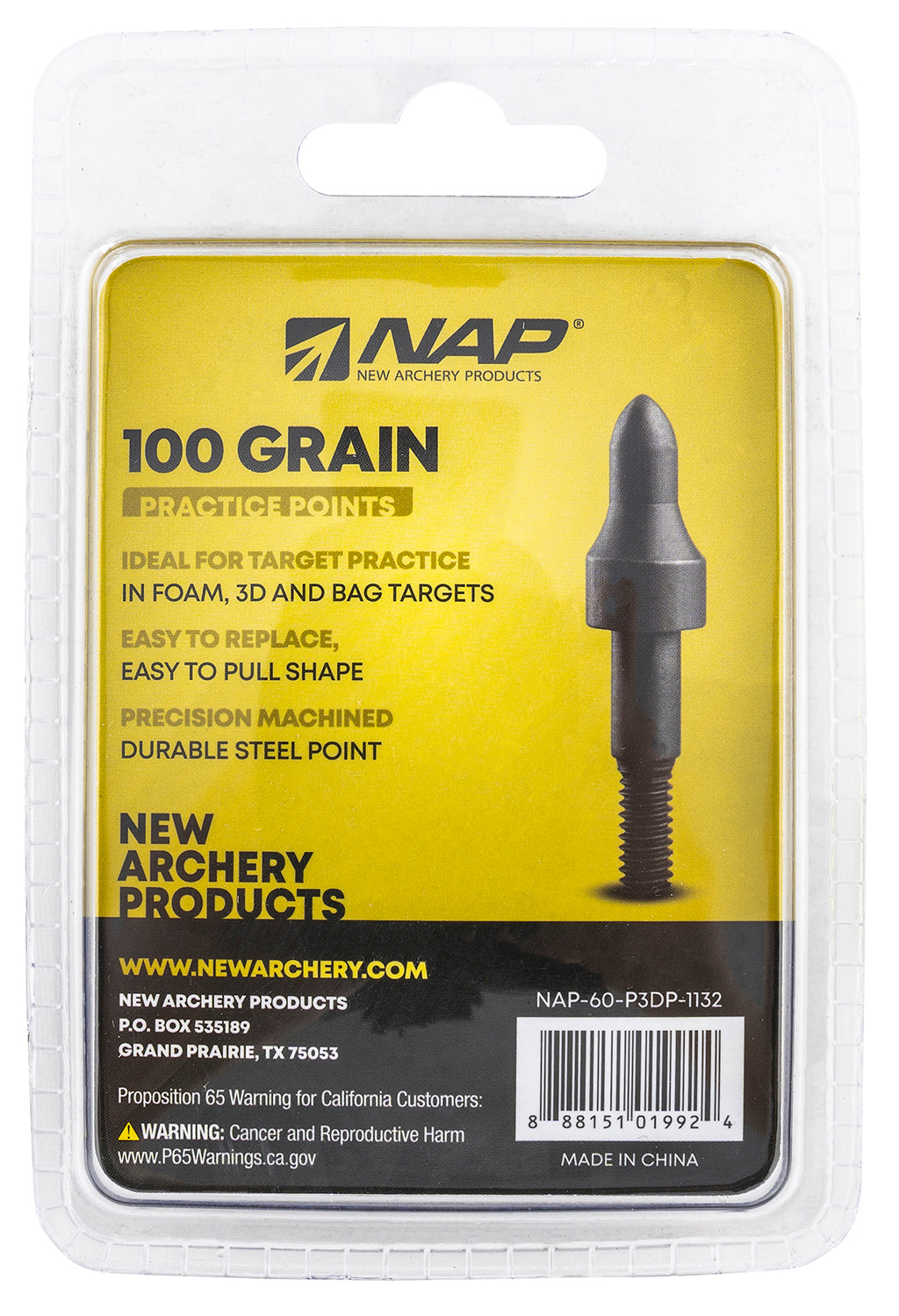 NAP NAP-60-P3DP-1132    PRCTICE 3D PNT 11 32 100G