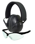 RAD LS0100CKCS  LOWSET MUFF/GLASSES BLACK
