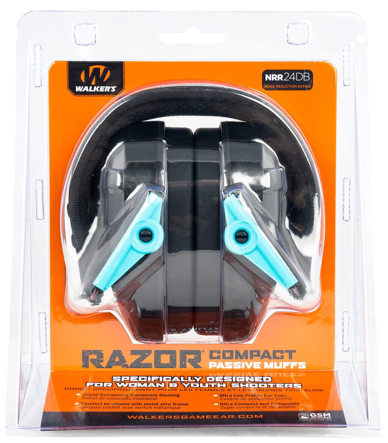 WLKR GWP-CRPAS-TL      RAZR CMPT PASSIVE MUFF TEAL