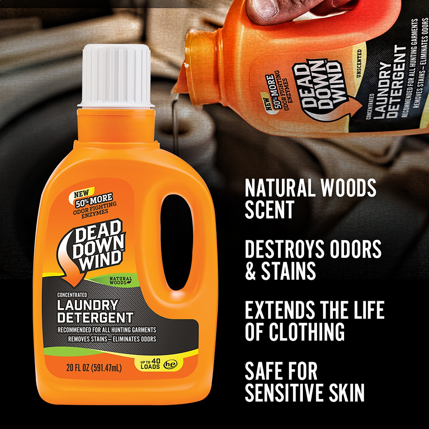 DDW 1192018    LAUNDRY DETERGENT NATURAL WOODS