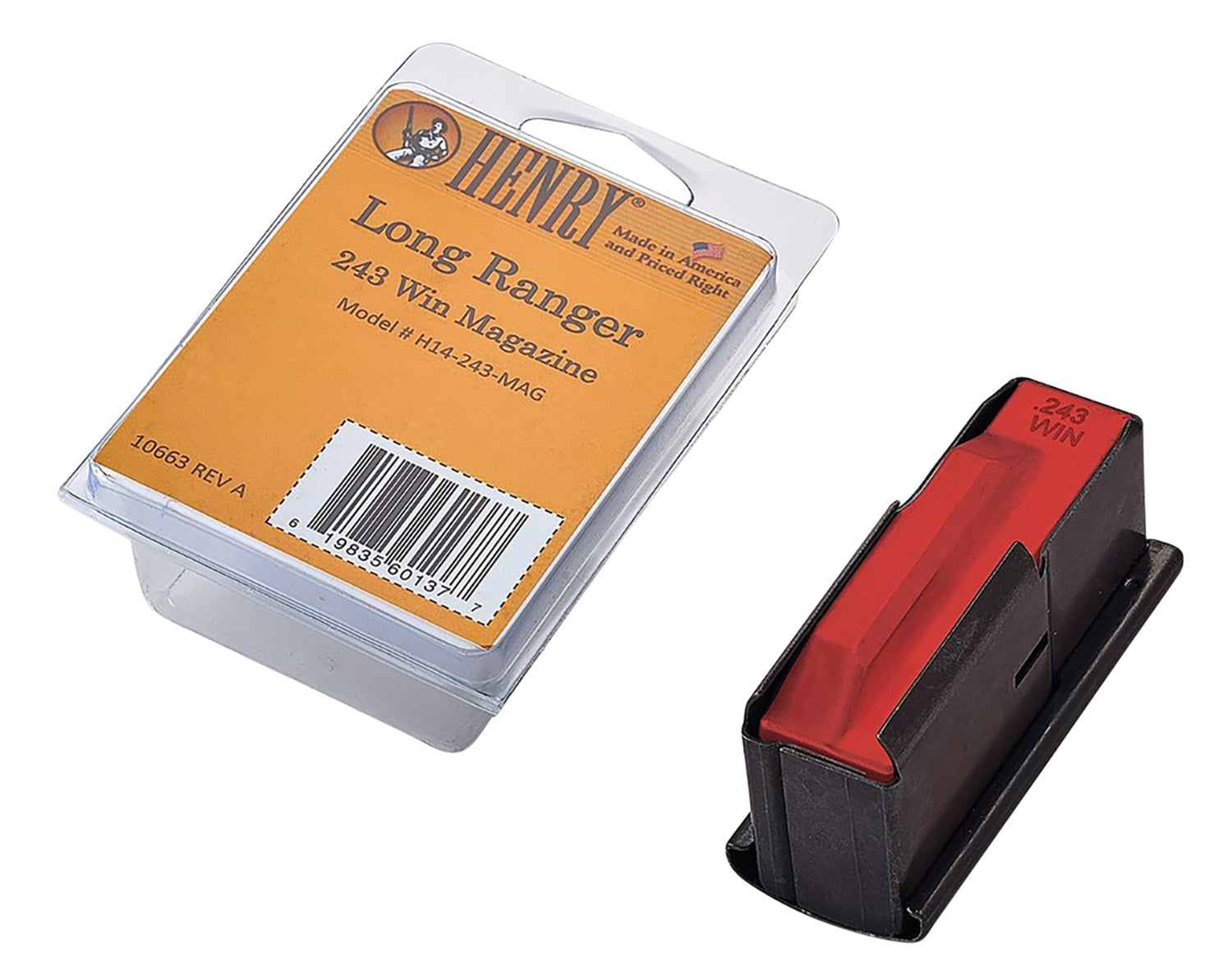 HENRY H14-243-MAG    LONG RANGER 243 MAG