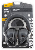 PYRA.VGPM8011C   EARMUFFS BLACK    NRR26 CLAM PACK