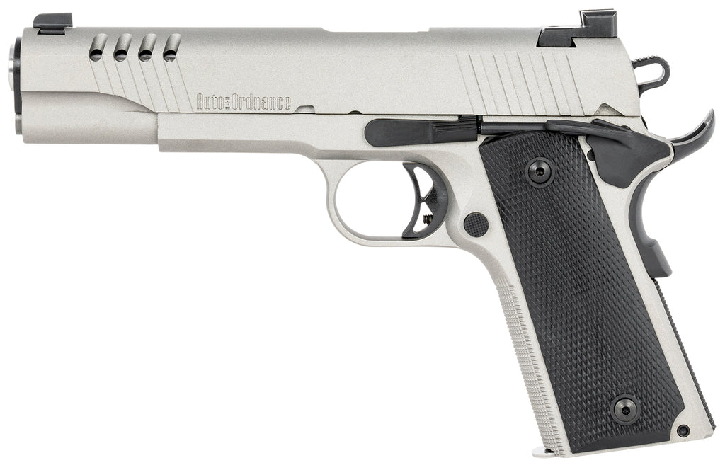 AUTO 1911TCAC6   1911 45 SAVAGE SILVER 5 7R CER SS