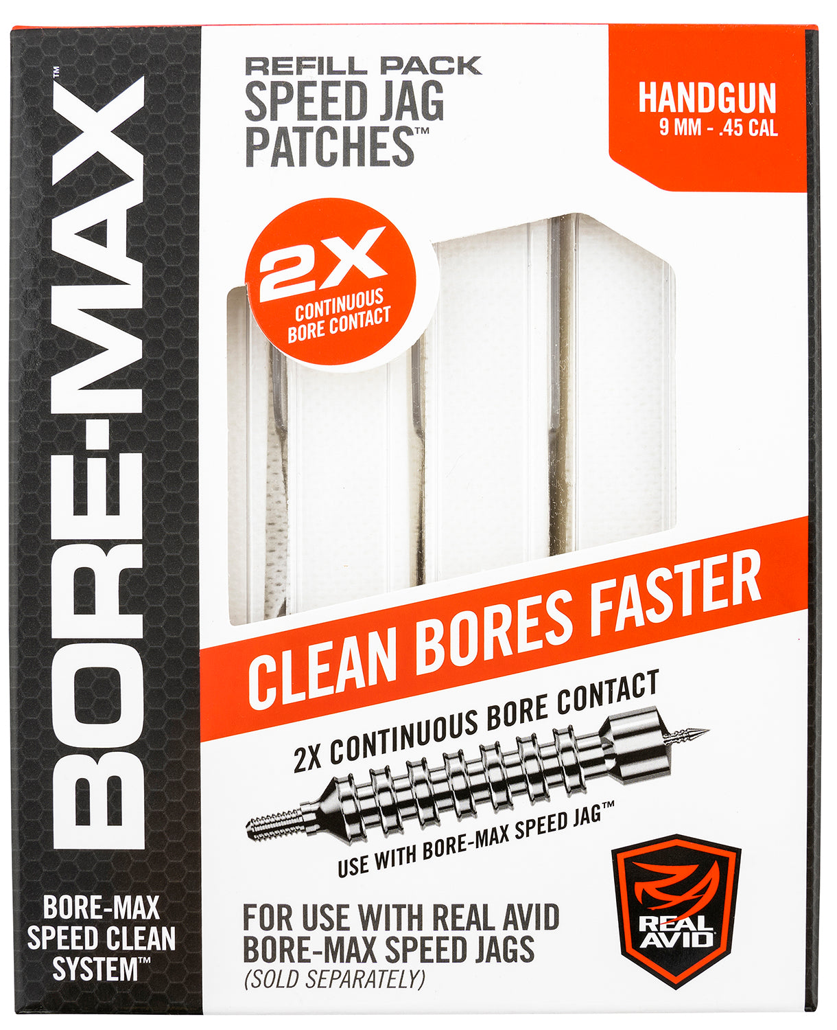 AVID AVBMPATCH4L  BORE-MAX SPEED JAG PATCHES 4"L