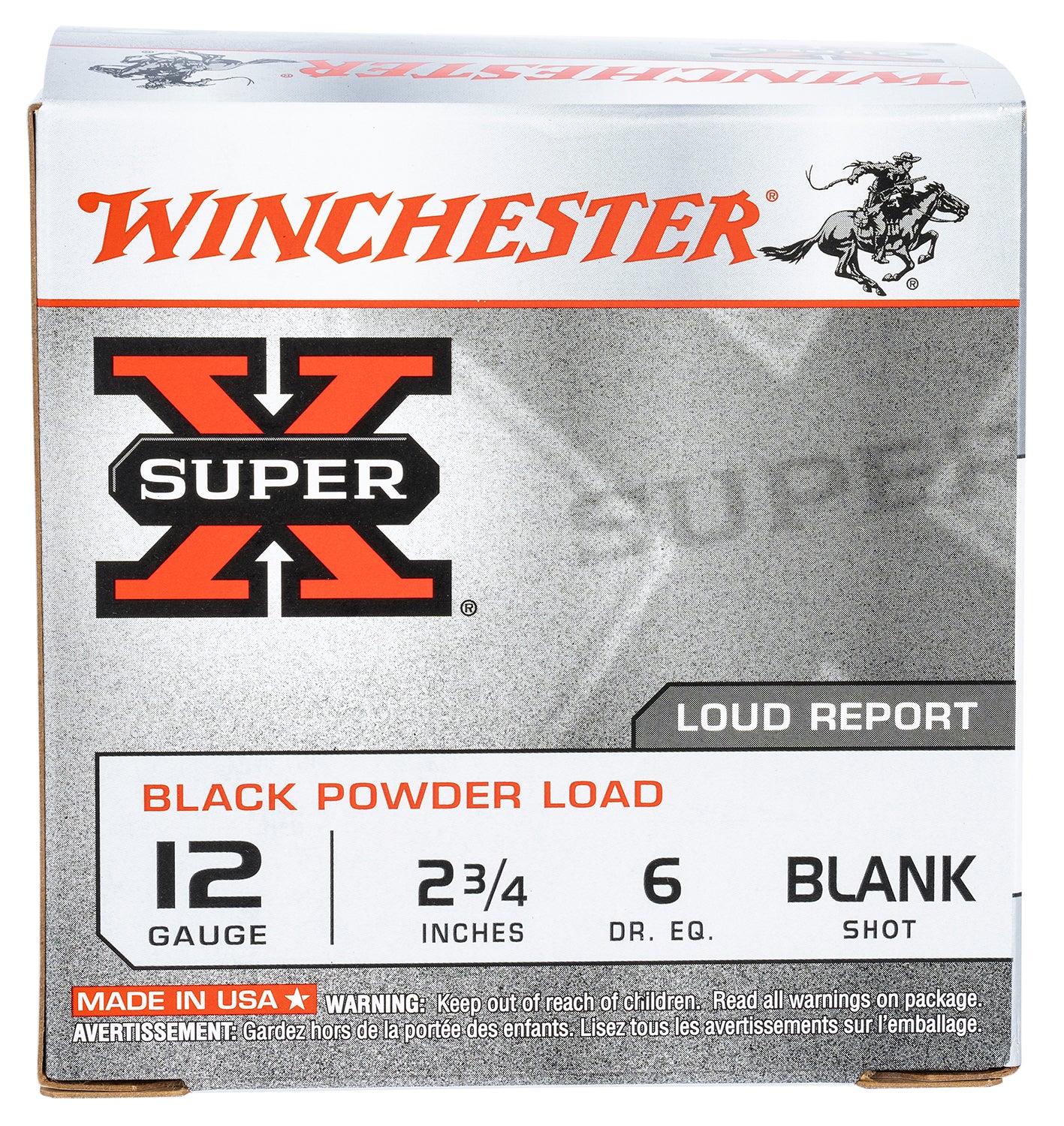 WIN XBP12W    SUP-X  BLANK 12 2.75 BP        25/10