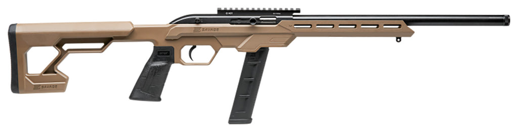 SAV 45125 64 PRECISION 22LR 16.5 TB FDE 20-RND