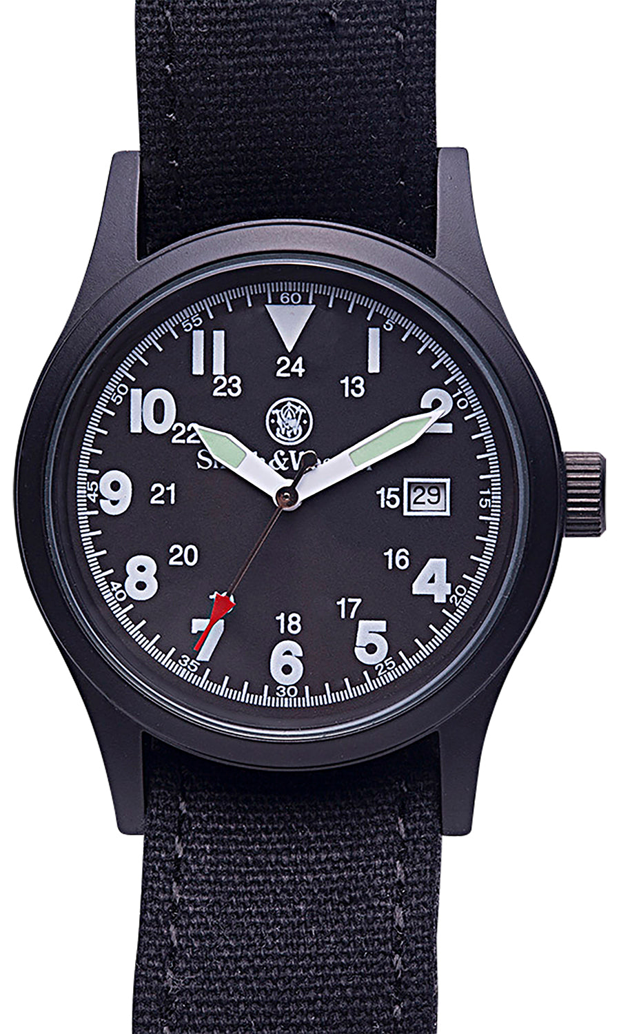 CAMP SWW-1464-BK  MILITARY WATCH 3-STRAPS BLK