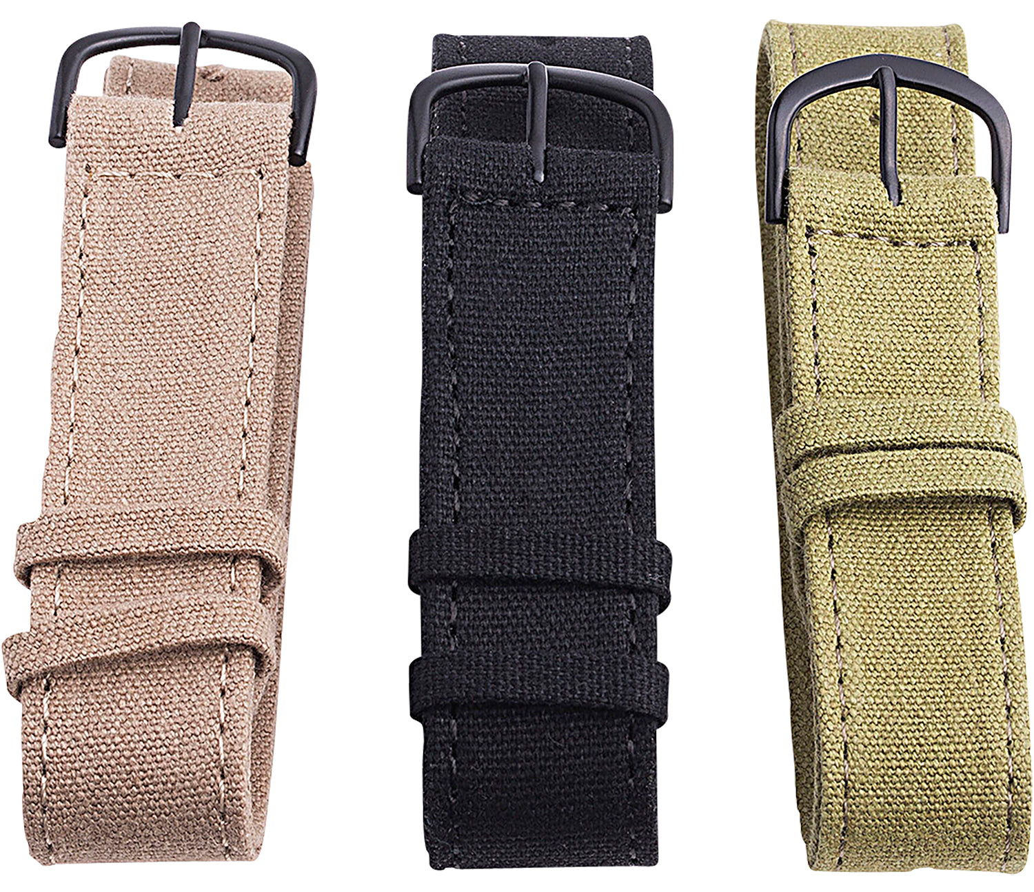 CAMP SWW-1464-BK  MILITARY WATCH 3-STRAPS BLK