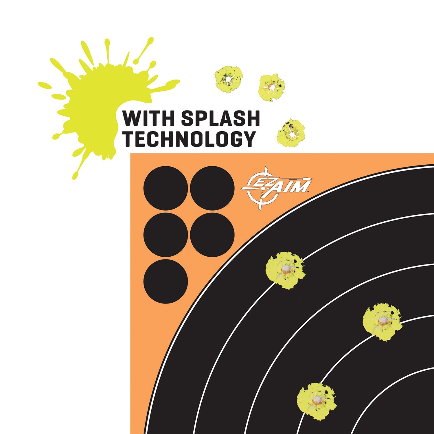 ALLEN 1531710  EZAIM SPLASH 12" BULLSEYE