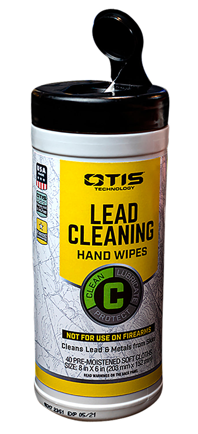 OTIS FG-40C-LRW    LEAD CLN HND WIPES CAN    40CT