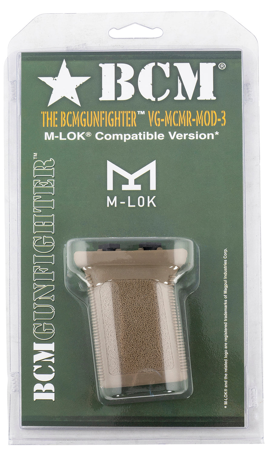 BCM VG-MCMR-MOD3-FDE VERT MLOK GRP MOD3        FDE