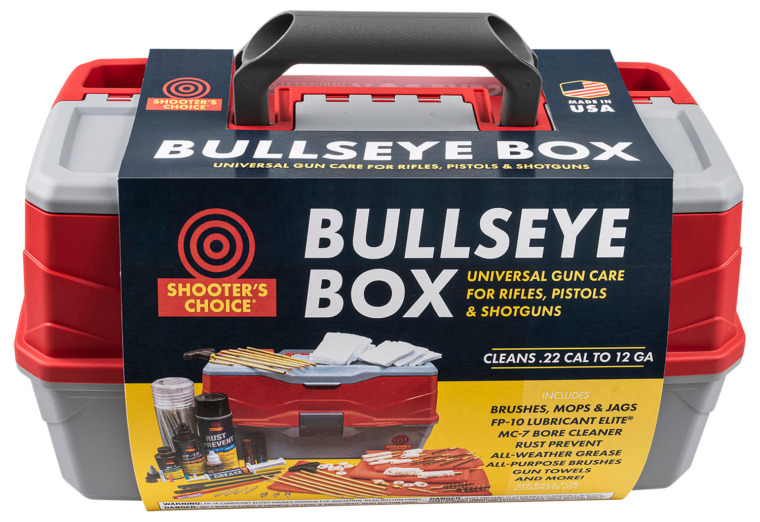 SHOOTERS 900-MC            BULLSEYE BOX   CLN KIT