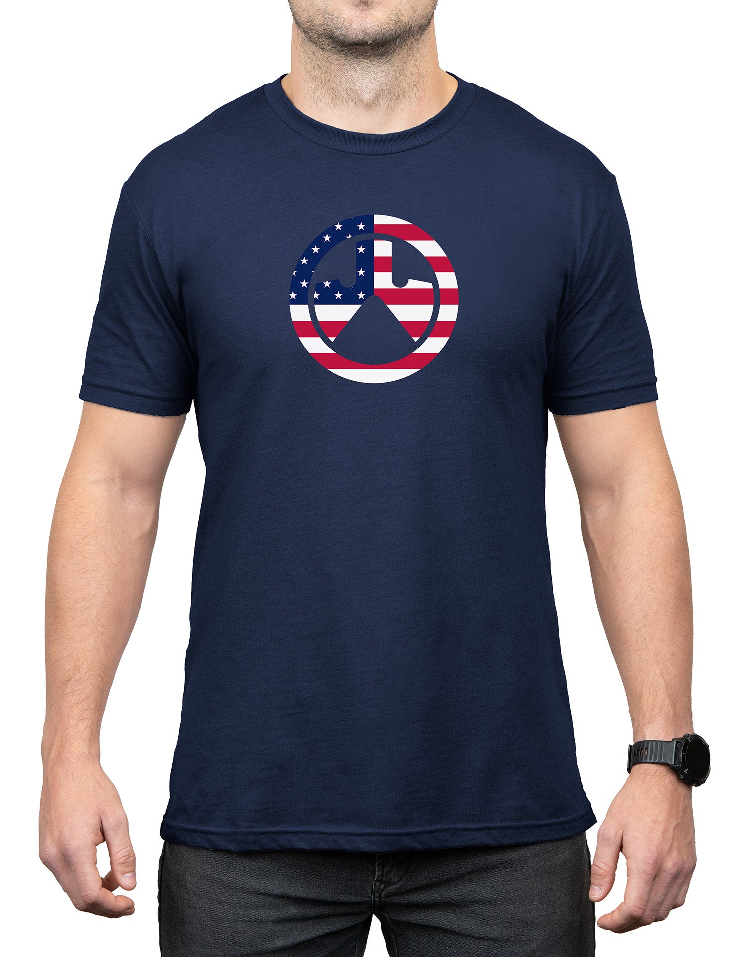 MAGPUL MAG1281-410-S   INDEPENDENCE ICON SHIRT NVY