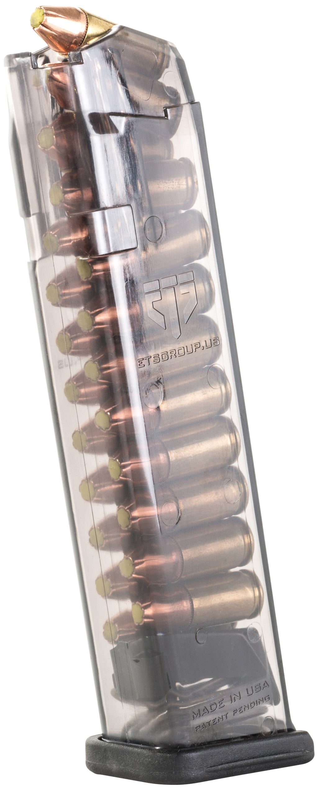 ETS SMK-GLK-9-22   GLOCK 9MM  22RD 9MM MAG  SMOKE