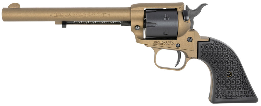 HER RR22A6         ROUGH R   22LR 6.5  6R  BLK/BRZ