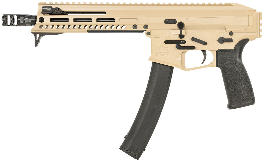 POF 01926 PHOENIX       9MM PSTL 8IN MLOK Q/QD FDE