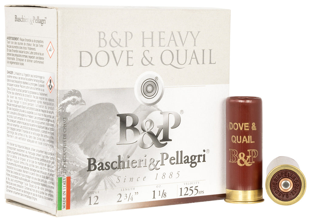B&amp;P 12B18D6   DOVE&amp;QUAIL 12 2-3/4"1-1/8  6   25/10