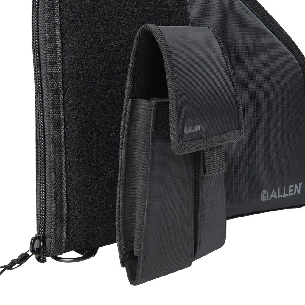 ALLEN 78-9    PSTL CASE W/MAG POUCH FULLSIZE BLK