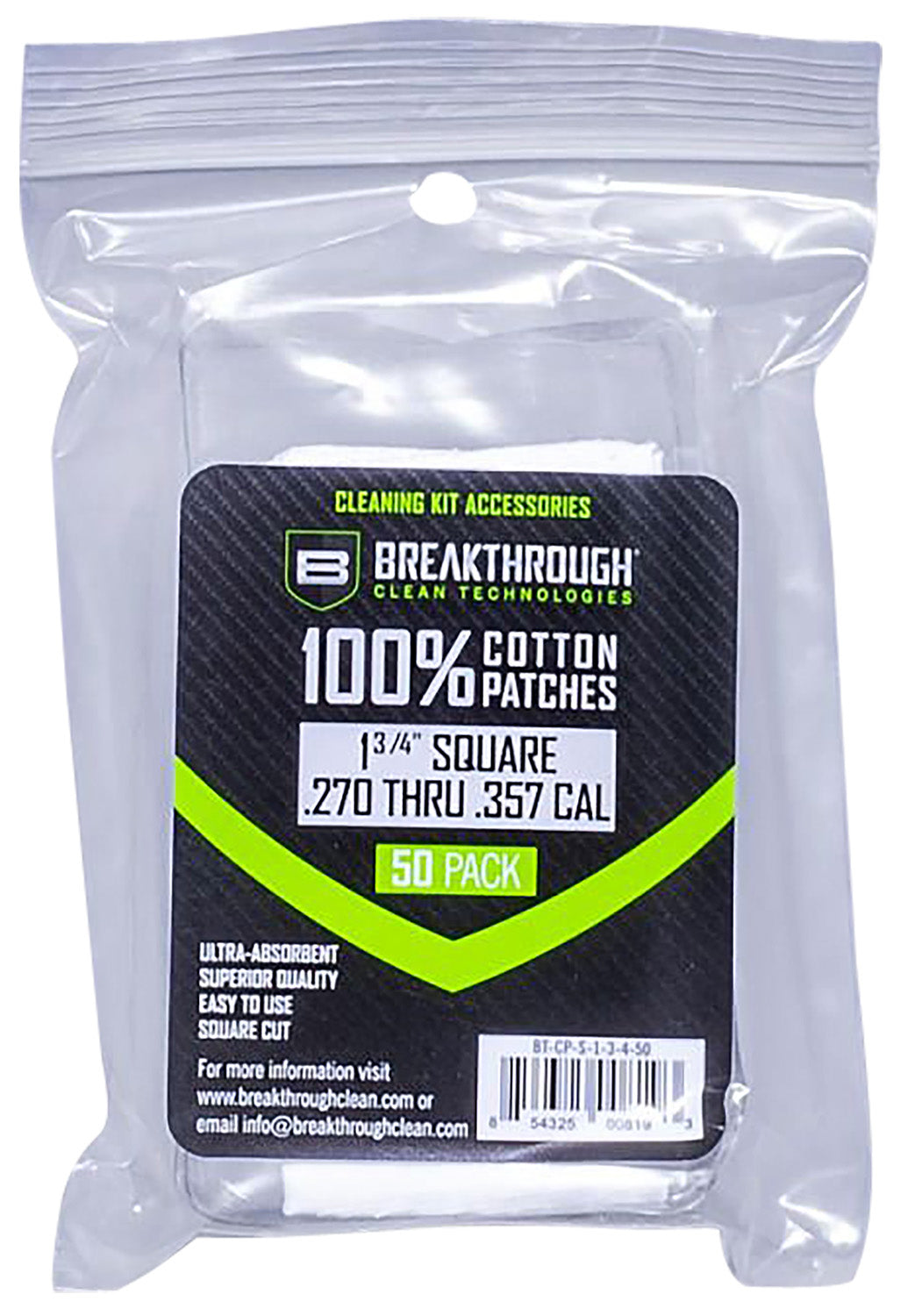 BRKTHRU BT-CP-S-1-3/4-50  SQ PTCHS 270/357   50PCS