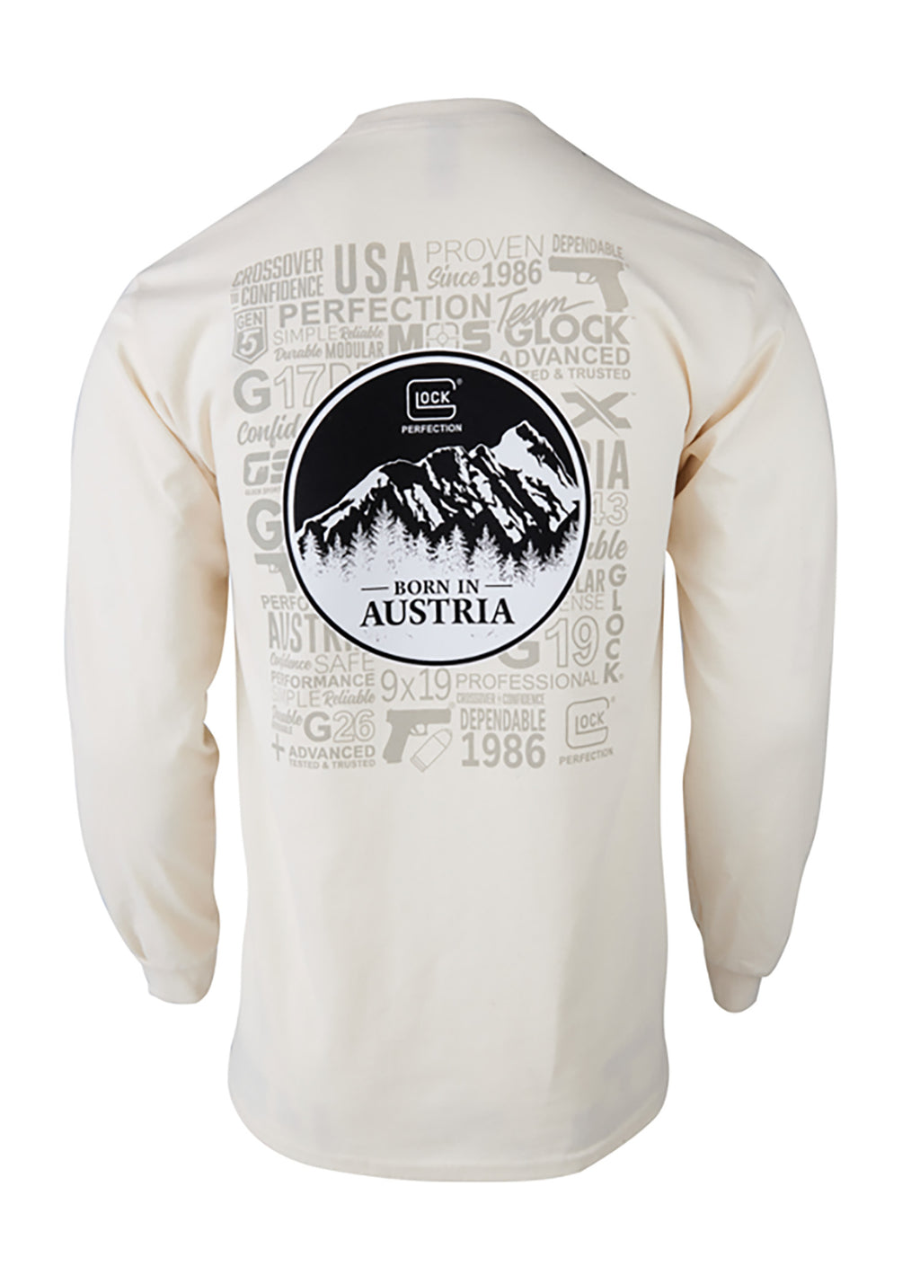 GLK AP96071    BORN IN AUSTRIA LS SHIRT TAN     SM