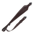 ALLEN 8511   LEATHER SLING PLAIN DARK MAHOGANY