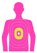 ALLEN 15653  EZ AIM TRGT 23X35 IN THE PNK SILH 3PK