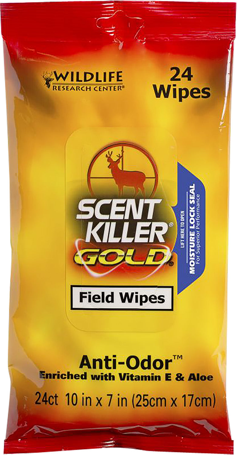 WILD 1295   SK GOLD FIELD WIPES            24WIPES
