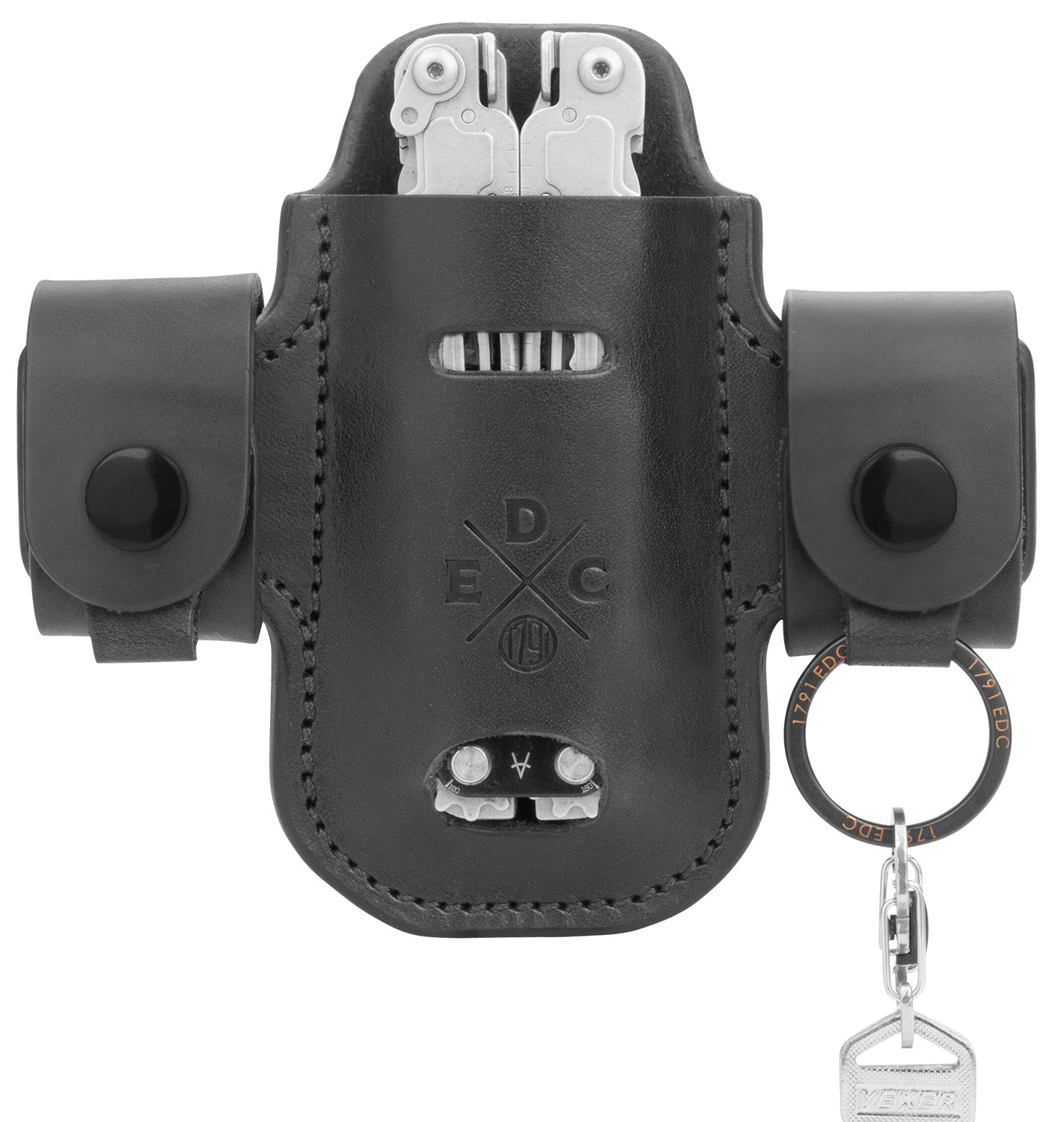 1791 HD-AS-SL-BLK-A  EDC HVY DUTY ACTN SNAP SOLO