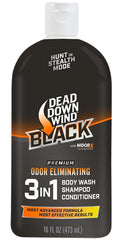 DDW 127160     BLACK PREMIUM 3-IN-1 BODY 16OZ