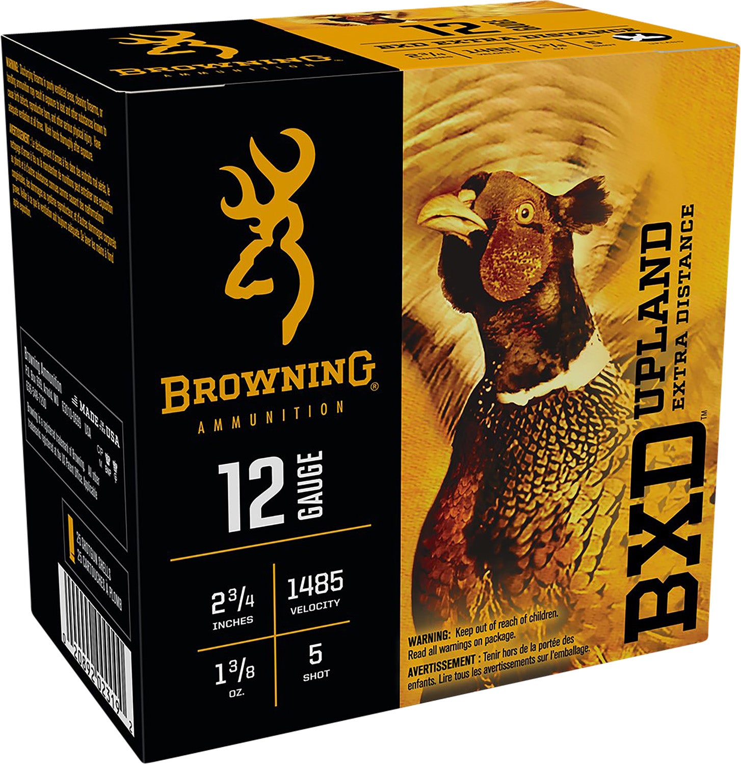 BRNA B193511225 BDX UPL 12GA 2.75  5SHT 13/8 25/10