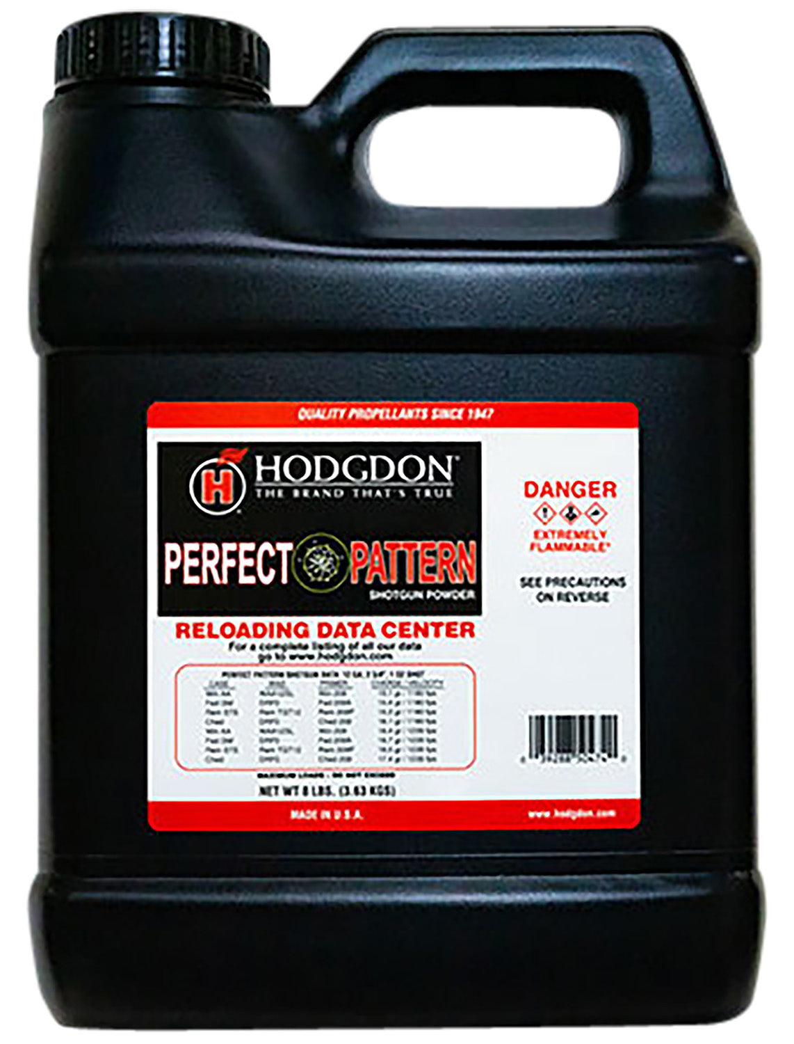 HODG  PP8   PERFECT PATTERN  SG POWDER     8LB