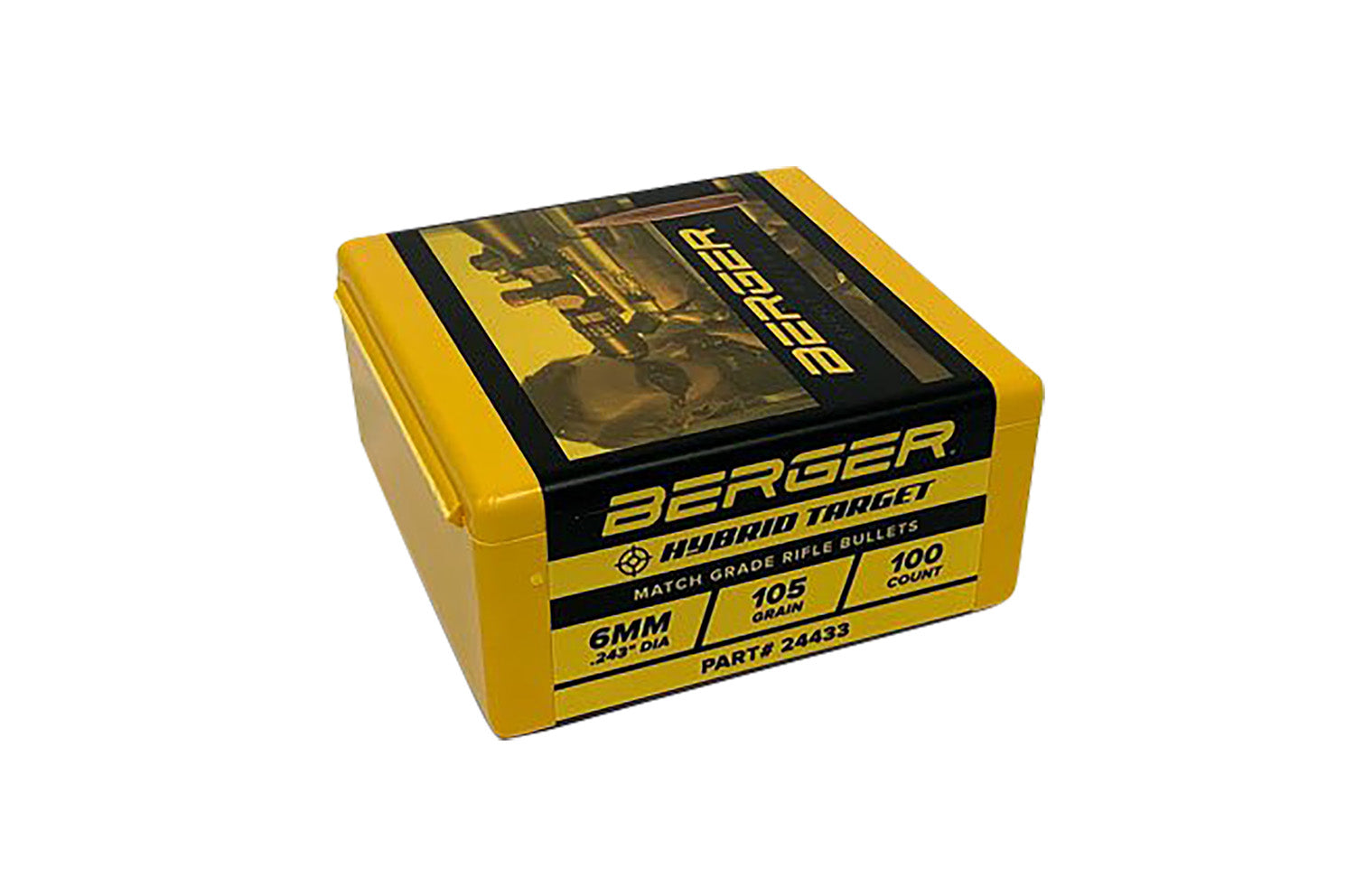 BERG 24433 BULL .243 105G TRGT HYB 100