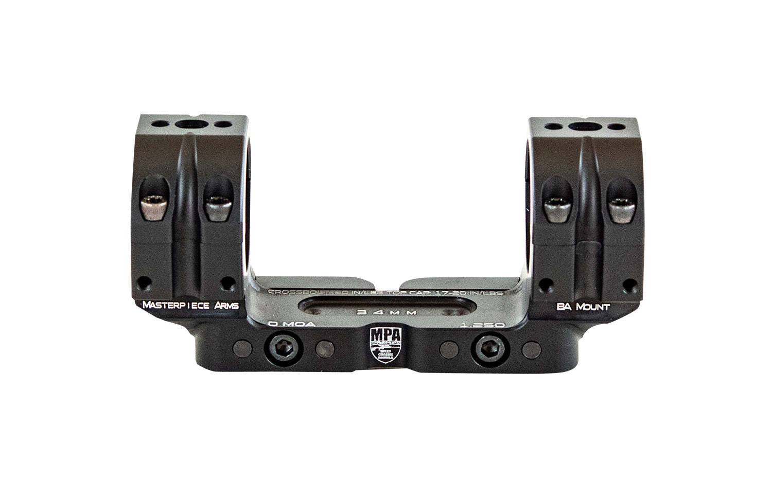 MPA BAMOUNT-30-1125    1-PC MNT W/30MM 1.125 0 MOA