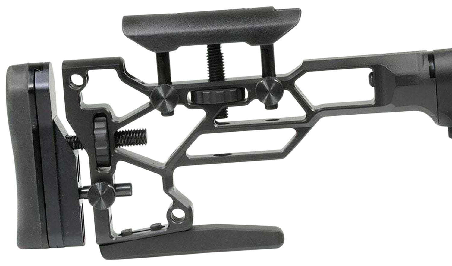 MDT 103631BLK REAR BAG RIDER MLOK ALUM BLK