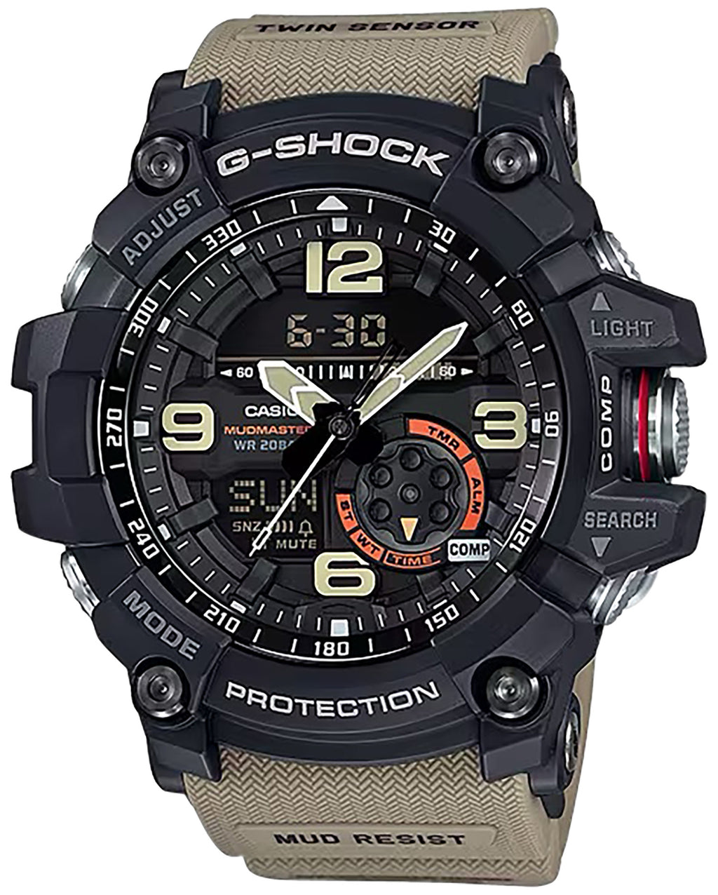 GSHOCK GG10001A5   TACTICAL MUDMASTER         TAN