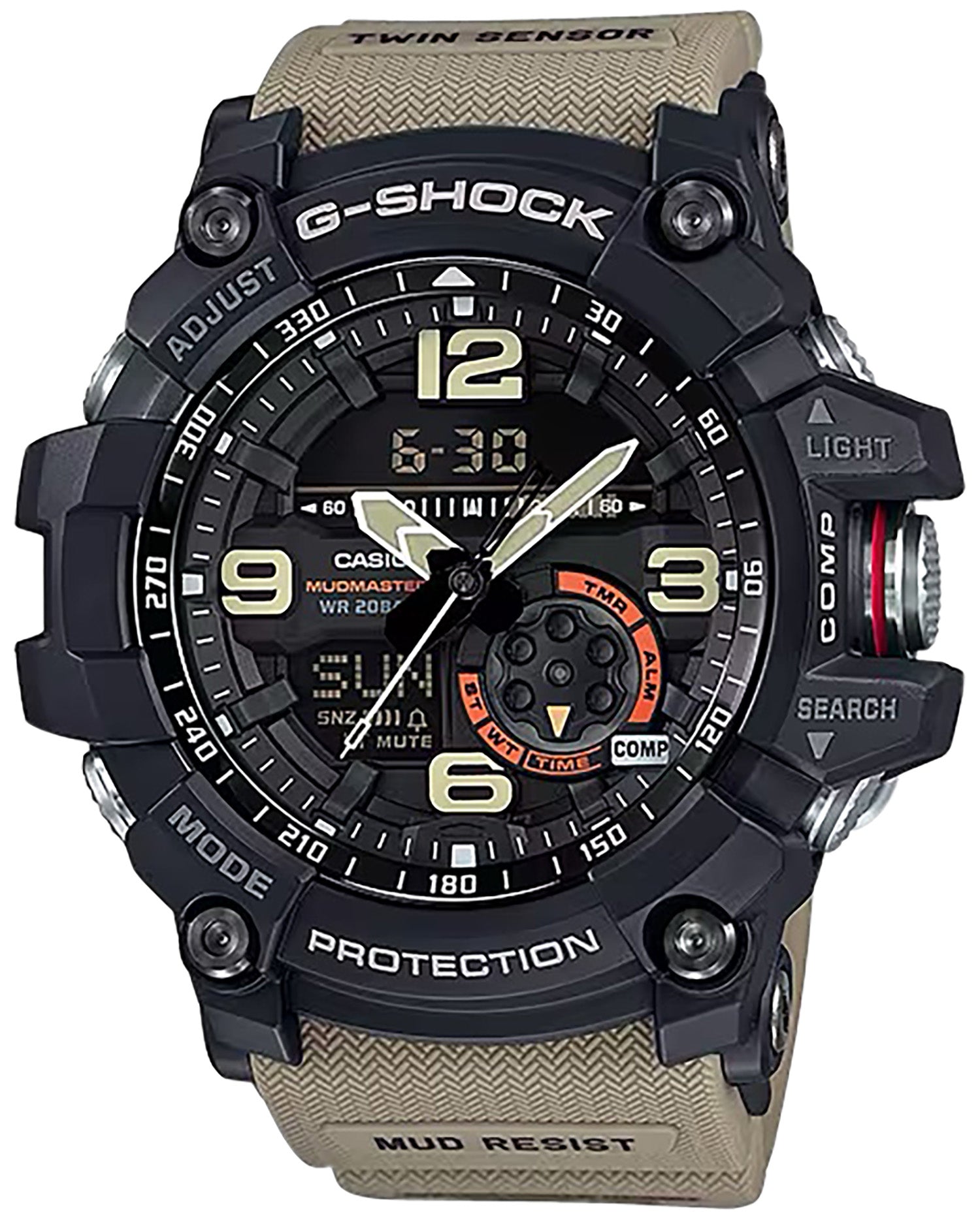 GSHOCK GG10001A5   TACTICAL MUDMASTER         TAN