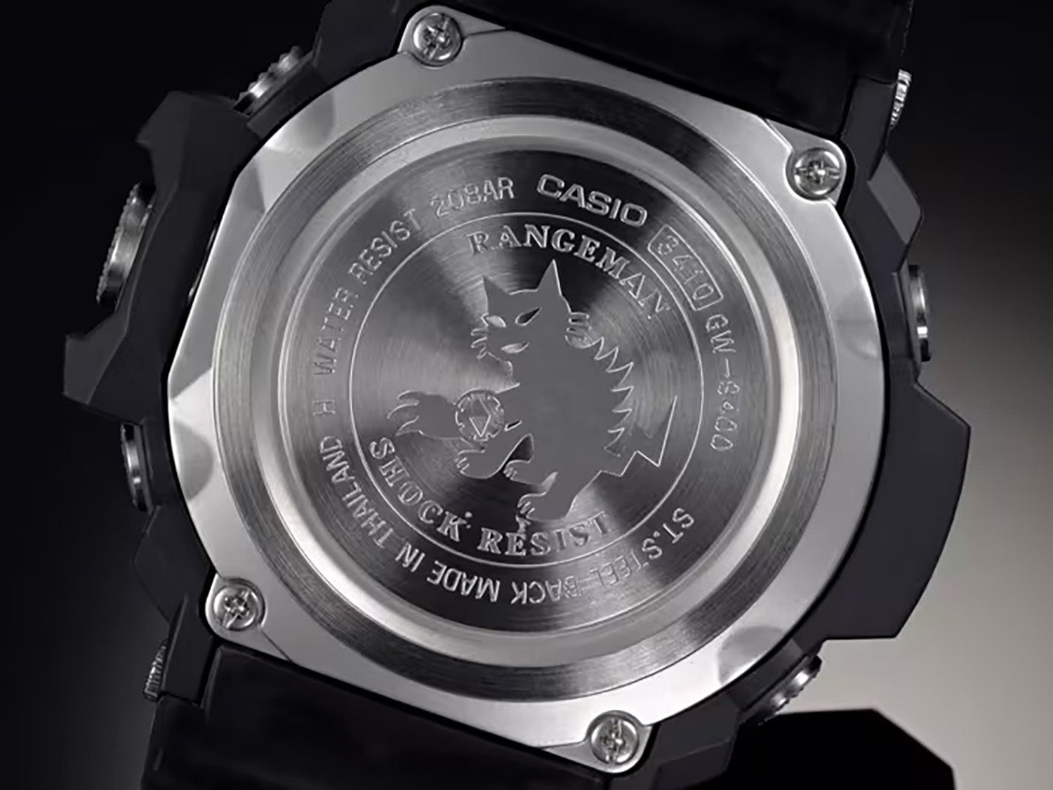 GSHOCK GW94001     TACTICAL RANGEMAN SOLAR    BLK