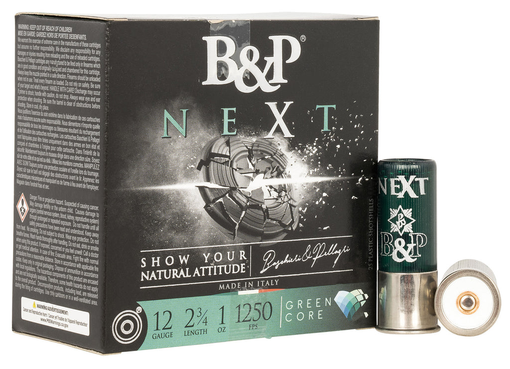 B&amp;P 12B1NX8 NEXT GRN C 12 2-3/4" 1-OZ 8  1OZ 25/10