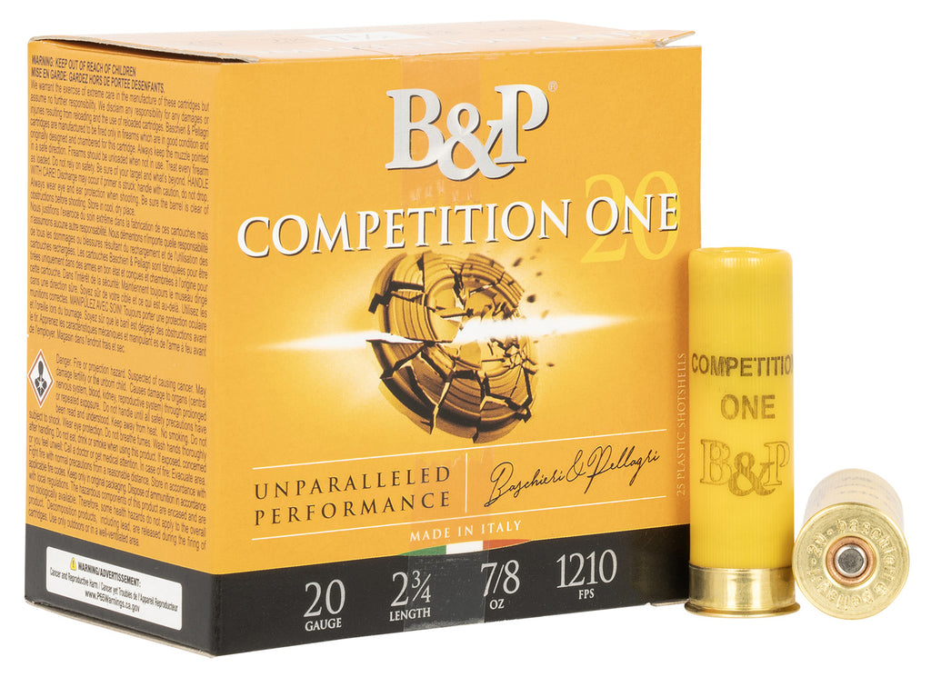 B&amp;P 20B78CP7  COMP ONE 20 2-3/4"  7/8OZ 7.5  25/10