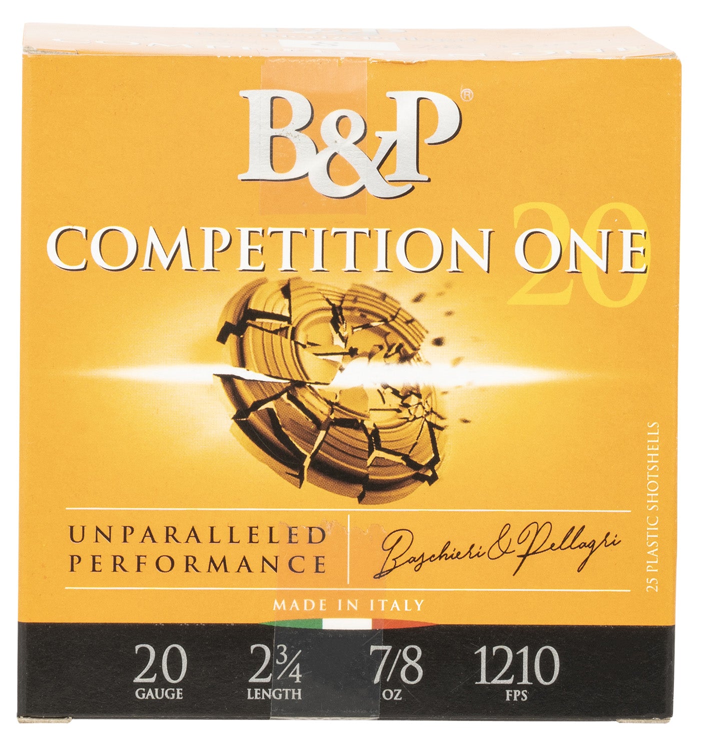 B&amp;P 20B78CP8  COMP ONE 20 2-3/4"  7/8OZ 8    25/10